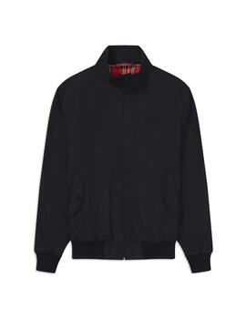 Chaqueta Fred Perry Harrington Negro Hombre