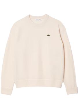 Jersey Lacoste Beige Mujer