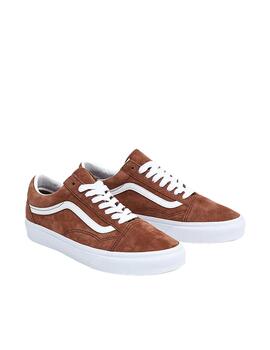 Zapatilla Vans Old Skool Pig Suede Marrón Unisex