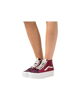 Zapatilla Vans SK8-Hi Tapered Stackform Granate Unisex