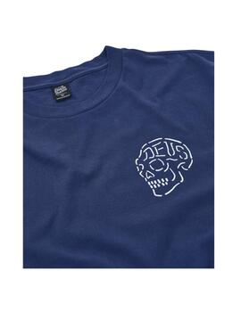 Camiseta Deus Ex Machina Venice Skul Marino Hombre