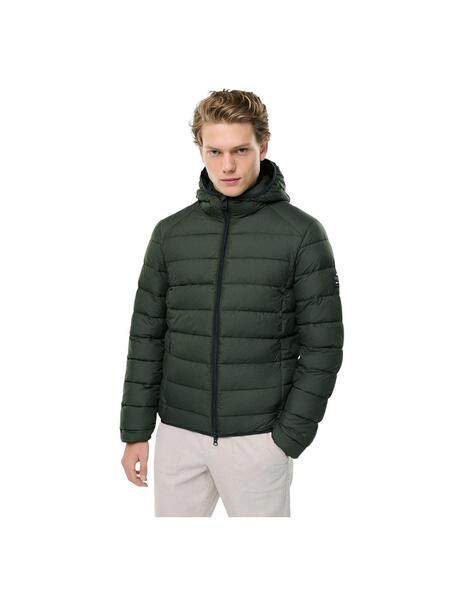 Cazadora Ecoalf Asp verde hombre