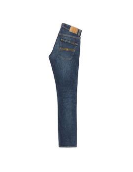 Pantalón Vaquero Nudie Jeans Grim Tim Marino Hombre