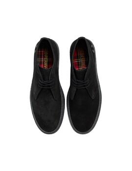 Bota Fred Perry Hawley Negro Hombre
