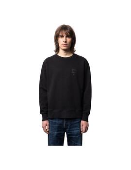 Sudadera Nudie Jeans Frasse Negro Hombre