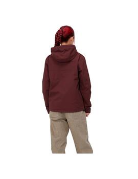 Cazadora Carhartt WIP Nimbus Pullover Granate Mujer