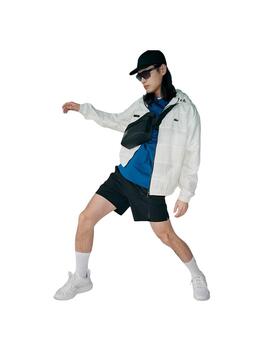Chaqueta Lacoste Colorblock Blanco Hombre