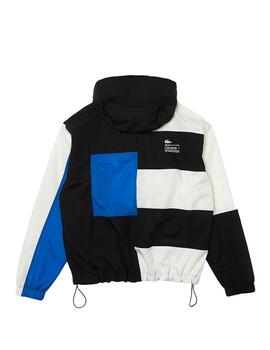 Chaqueta Lacoste Colorblock Azul Hombre