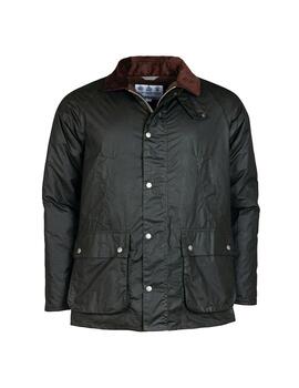 Cazadora Barbour Encerada Verde Hombre