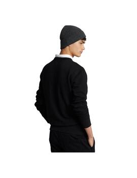 Sudadera Polo Ralph Lauren Fleece Negro Hombre