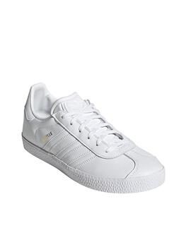 Zapatilla Adidas Gazelle Blanco Mujer