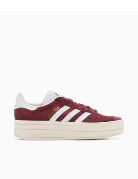 Zapatillas Adidas Gazelle Bold W Granate Mujer