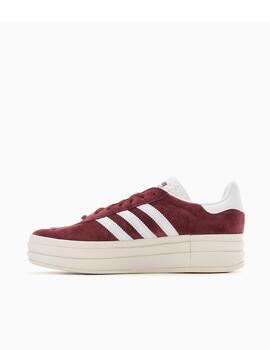 Zapatillas Adidas Gazelle Bold W Granate Mujer