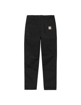 Pantalón Carhartt WIP Abbott Negro Hombre