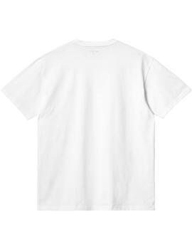 Camiseta Carhartt WIP Chase Blanco Unisex