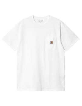 Camiseta Carhartt WIP Pocket Blanco Unisex