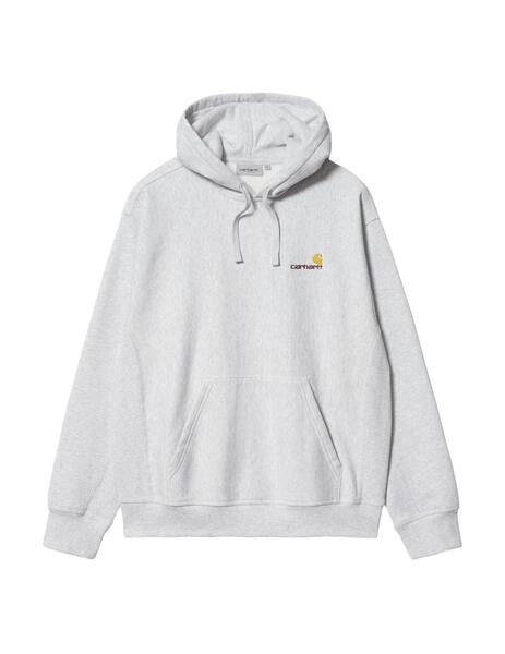 Sudadera Carhartt WIP American Script Gris Hombre