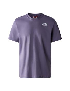 Camiseta The North Face Red Box Morado Hombre
