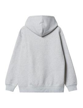 Sudadera Carhartt Hooded Gris Mujer