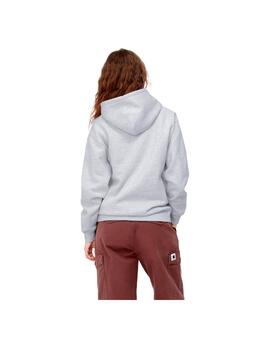 Sudadera Carhartt Hooded Gris Mujer