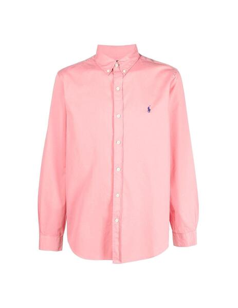 Camisa polo rosada 2025 hombre