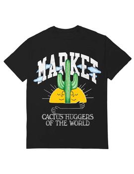 Camiseta Market Cactus Lovers T-Shirt Negro Unisex