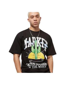 Camiseta Market Cactus Lovers T-Shirt Negro Unisex