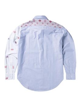 Camisa Aries Patchwork Multicolor Hombre