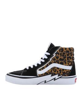 Zapatilla Vans UA SK8-Hi Bolt Leopardo Mujer
