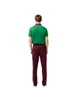 Pantalón de Chandal Lacoste Paris Granate Hombre