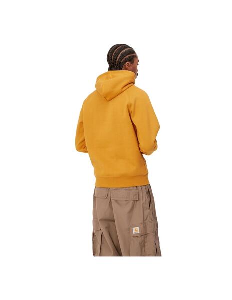 Sudadera Hombre Carhartt WIP Hooded Naranja