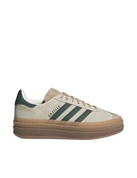 Zapatilla Adidas Gazelle Bolt Beige Mujer