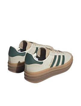 Zapatilla Adidas Gazelle Bolt Beige Mujer