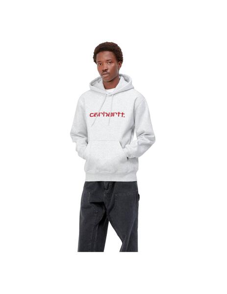 Sudadera Carhartt Hooded Gris Hombre