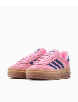 Zapatilla Adidas Gazelle Bold Rosa Mujer