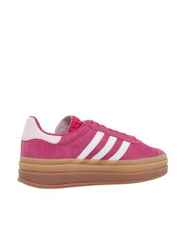 Zapatilla Adidas Gazelle Bold Rosa Mujer