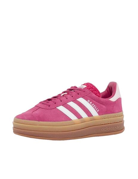 Zapatilla Adidas Gazelle Bold Rosa Mujer