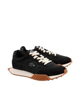 Zapatilla Lacoste L-Spin Deluxe 3.0 Negro Mujer