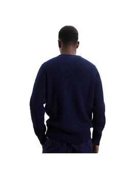 Jersey Ecoalf Meraalf Marino Hombre