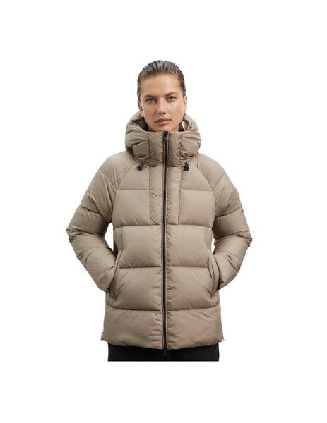 Cazadora Ecoalf Fujialf Beige Mujer