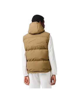 Chaleco Lacoste Acolchado Marrón Hombre