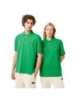 Polo Lacoste L.12.12 Loose Fit Verde Unisex