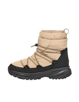 Bota Ugg Yose Puffer Mid Beige Mujer