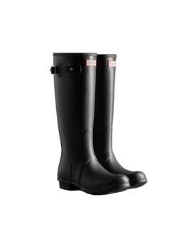 Bota Hunter Original Tall Wellington Negro Mujer