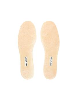 Plantilla Hunter Luxury Shearling Insole Beige