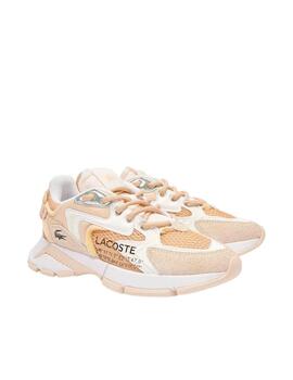 Zapatilla Lacoste L003 Neo Beige Mujer