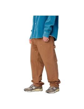 Pantalón Carhartt Double Knee Marrón Hombre