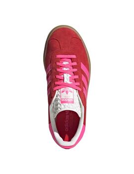 Zapatilla Adidas Gazelle Bold W Rojo/Rosa Mujer