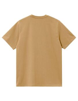 Camiseta Carhartt S/S Pocket Marrón Hombre