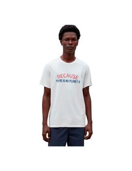 Camiseta Ecoalf Metialf Blanco Unisex